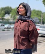 شومیز لینن مدل سلدا