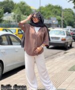 شومیز سیلک مدل سولن