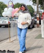 شومیز گلدوزی مدل سانتا
