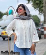 شومیز گلدوزی مدل سانتا