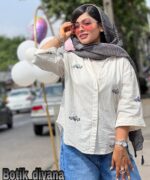 شومیز گلدوزی مدل سانتا