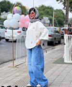 شومیز گلدوزی مدل سانتا