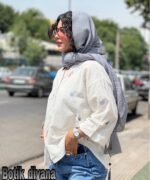 شومیز گلدوزی مدل سانتا بوتیک دیانا