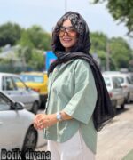 شومیز لینن مدل آلکا