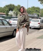 شومیز لینن مدل هیرا