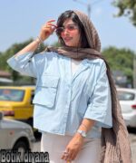 شومیز لینن مدل هیرا