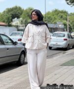 شومیز لینن مدل هیرا