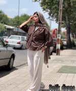 شومیز لینن مدل هیرا