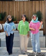 شومیز کنفی مدل الیزه