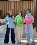 شومیز کنفی مدل الیزه