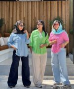 شومیز کنفی مدل الیزه
