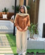 شومیز لینن مدل دلباب
