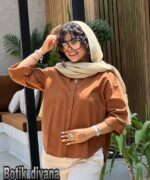 شومیز لینن مدل دلباب