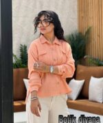 شومیز کنفی مدل آدرینا