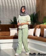 شومیز لینن ترک دخترانه