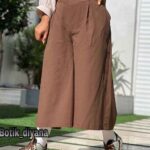 شلوار واید لگ لینن بوتیک دیانا