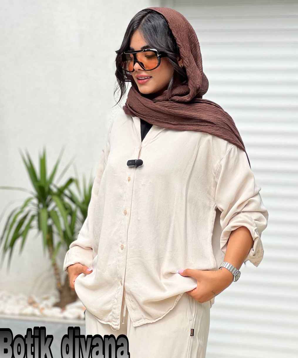 شومیز سیلک مدل تیکو