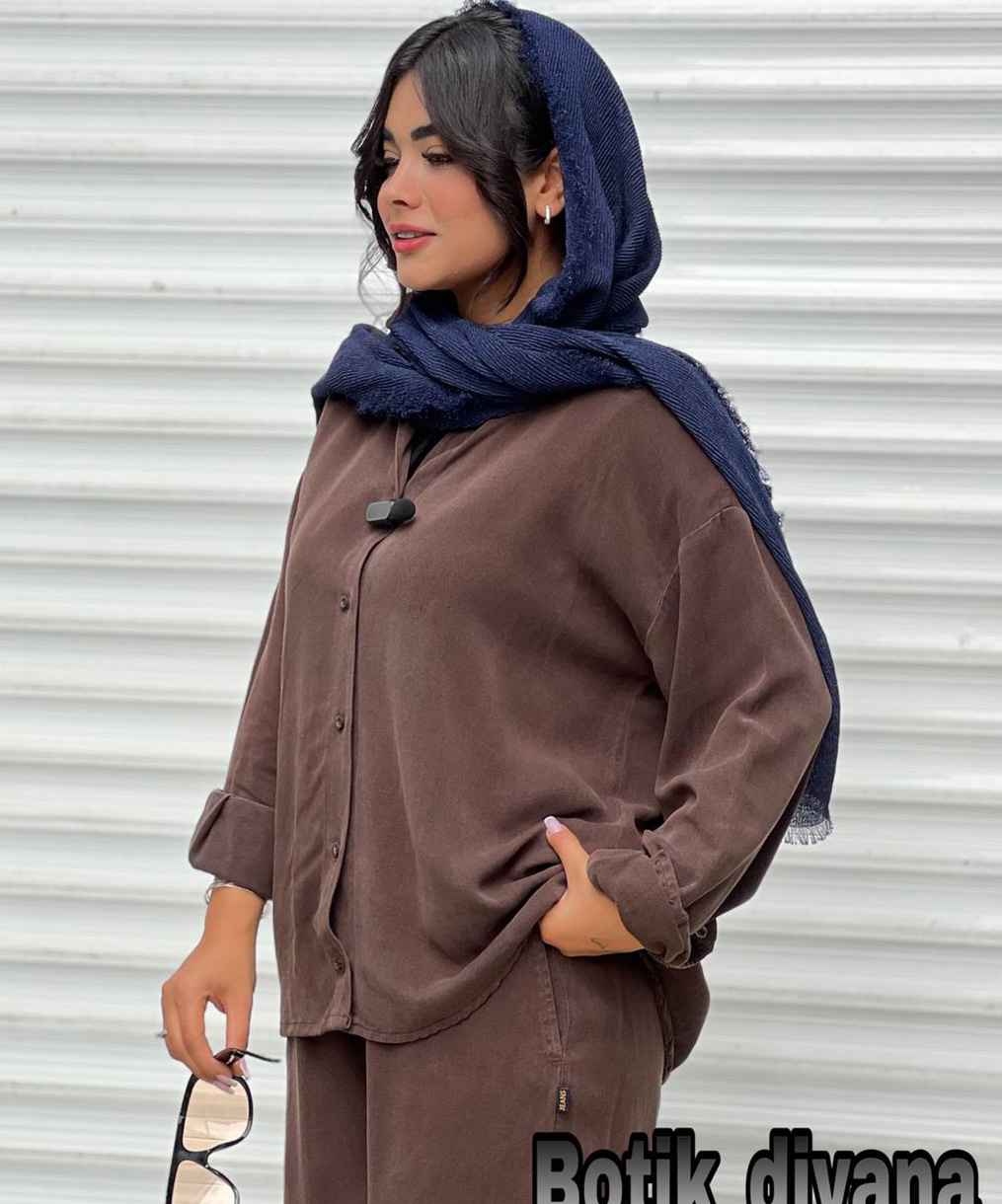 شومیز سیلک مدل تیکو