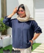 شومیز سیلک مدل تیکو