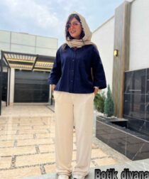 شومیز لینن مدل آتوسا