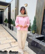 شومیز لینن مدل آتوسا