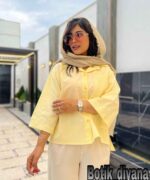 شومیز لینن مدل آتوسا