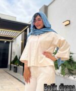 شومیز لینن مدل آتوسا