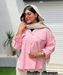 شومیز لینن مدل اسپاکو