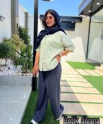 شومیز لینن مدل هانیکو بوتیک دیانا