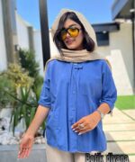 شومیز لینن مدل هانیکو بوتیک دیانا