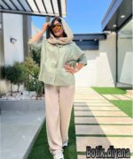 شومیز لینن مدل هانیکو بوتیک دیانا