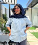 شومیز لینن مدل هانیکو بوتیک دیانا