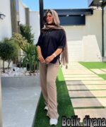 شومیز لینن مدل هانیکو بوتیک دیانا