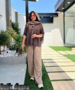 شومیز لینن مدل هانیکو بوتیک دیانا