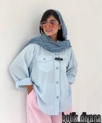 شومیز سیلک رنگی