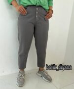 شلوار مام کتان