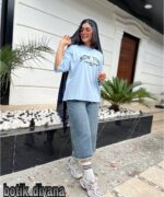 تیشرت باکسی مدل نیویورک