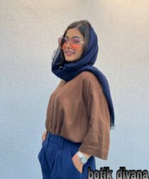شومیز سیلک مدل چارلی