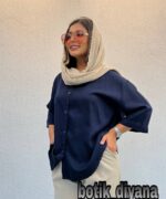 شومیز سیلک مدل چارلی