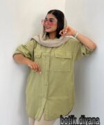 شومیز لینن مدل تنارا