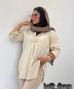 شومیز لینن مدل تنارا