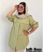 شومیز لینن مدل تنارا