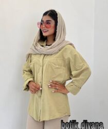 شومیز لینن مدل تنارا