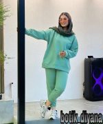 ست دورس شلوار مدل بلور