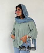 شومیز پشت دکمه مدل سوزان