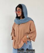 شومیز پشت دکمه مدل سوزان