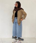 شومیز کتان مدل هلین