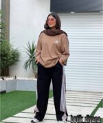 ست تیشرت شلوار مدل لوییز