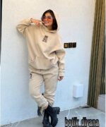 ست هودی شلوار مدل ترانه