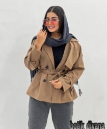 بارونی آستر دار مدل آلوینا